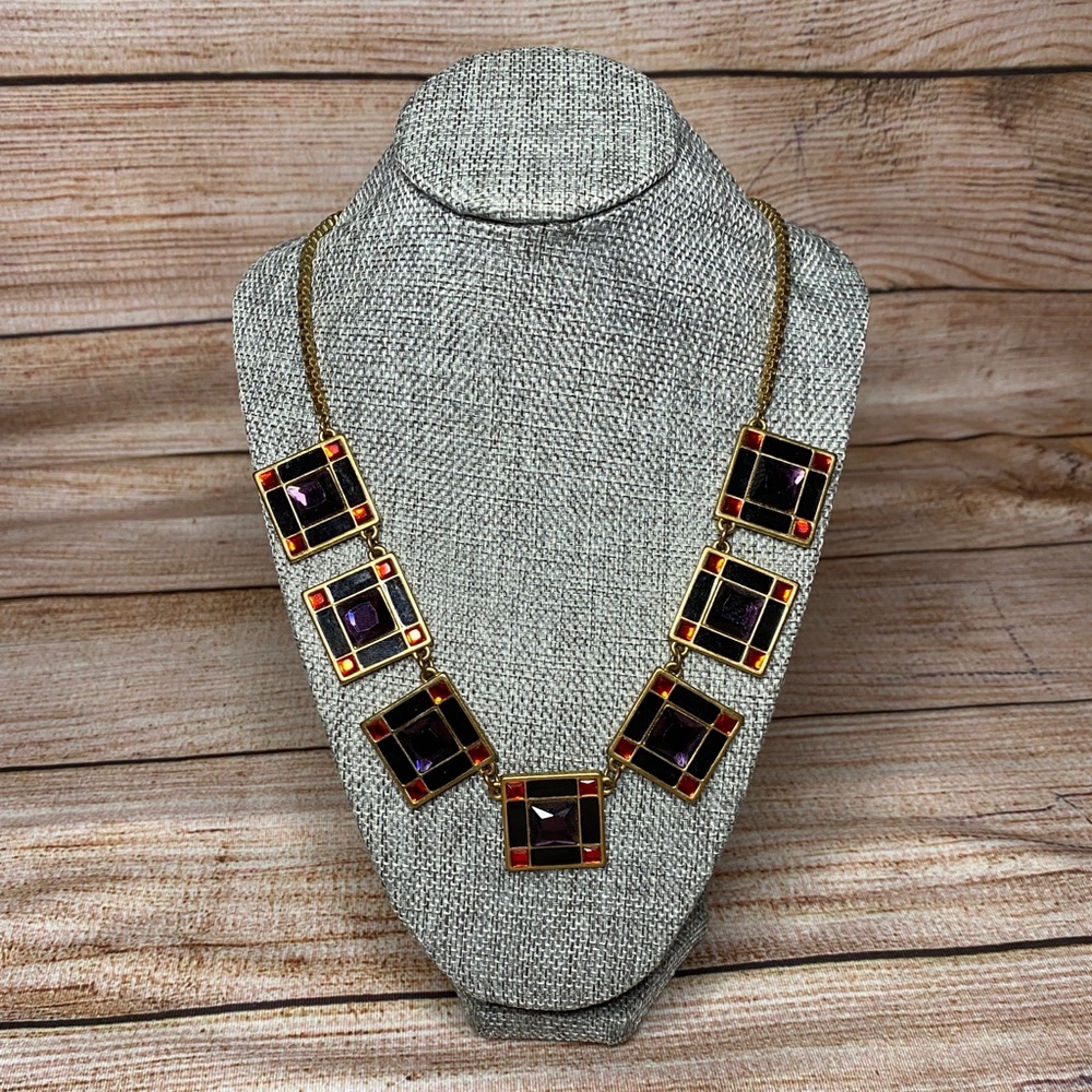 Kate Spade VINTAGE “Lewitt Square” Necklace